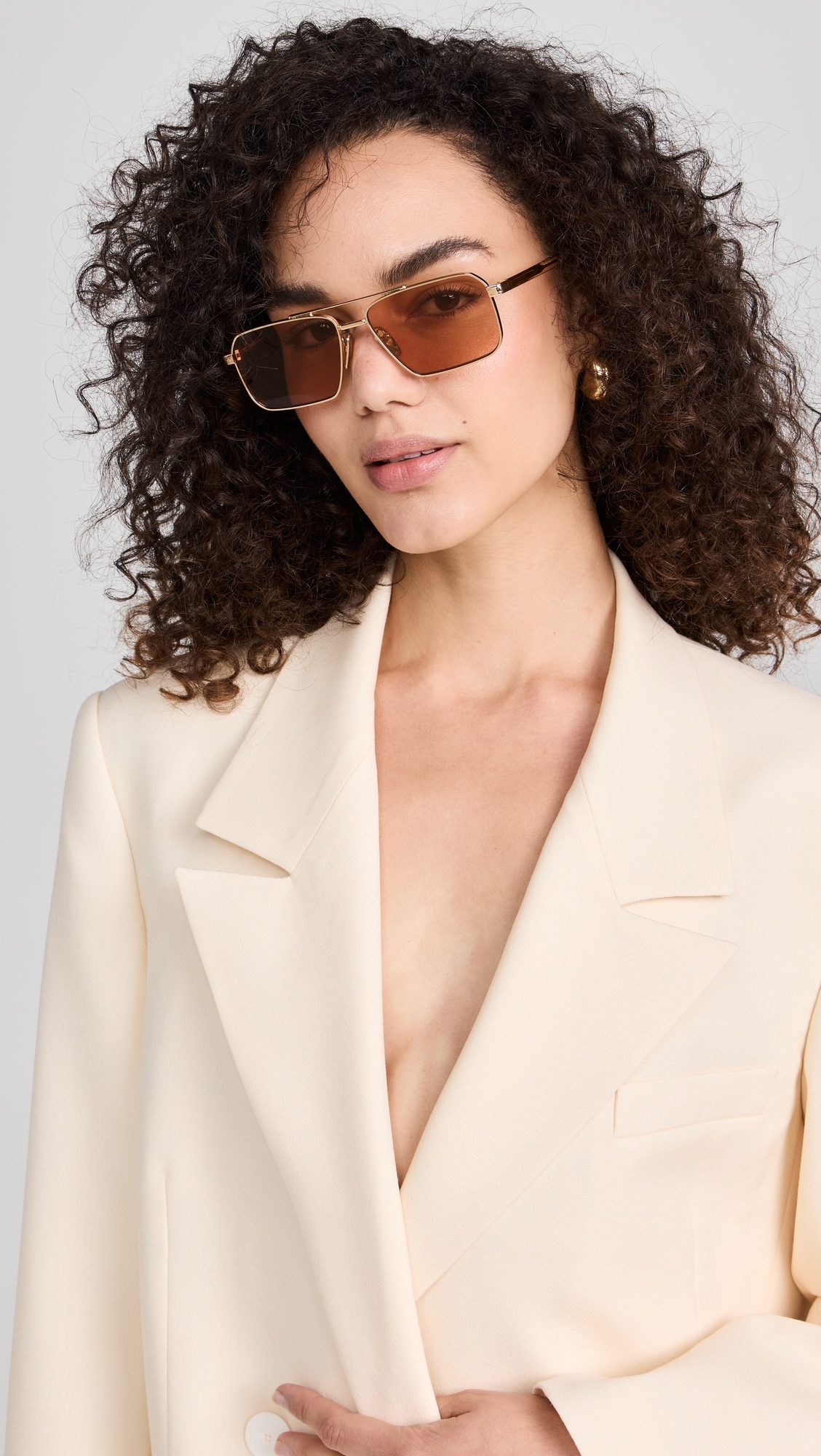 Prada PR A57S Rectangular Sunglasses - 2