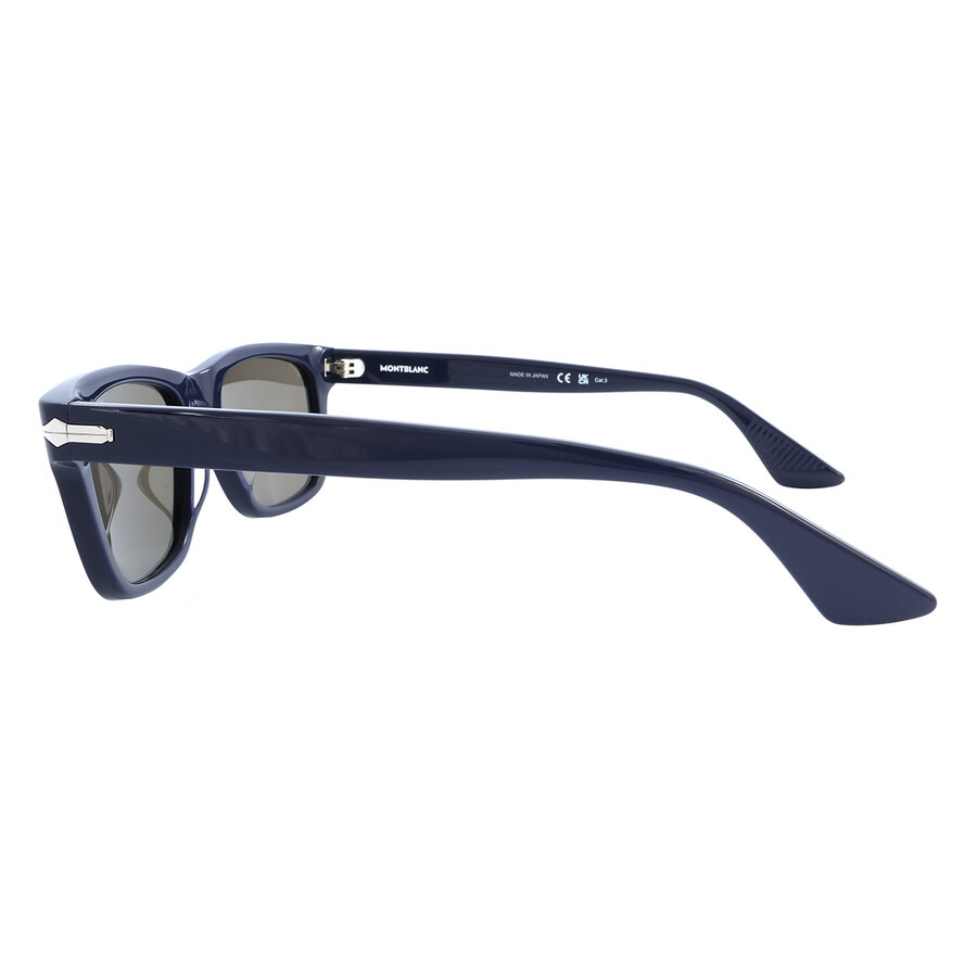 Montblanc Grey Sport Men's Sunglasses MB0263S 004 54 - 3