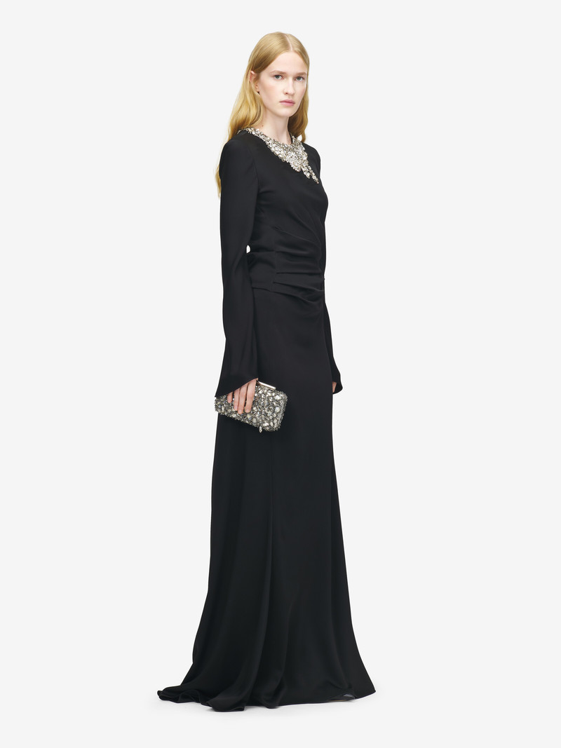 Jewelled Embroidery Evening Dress 3