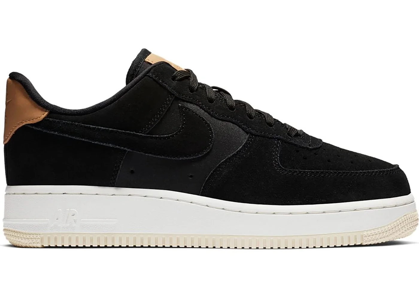 Nike Air Force 1 Low Black Cream (Women's) - 1