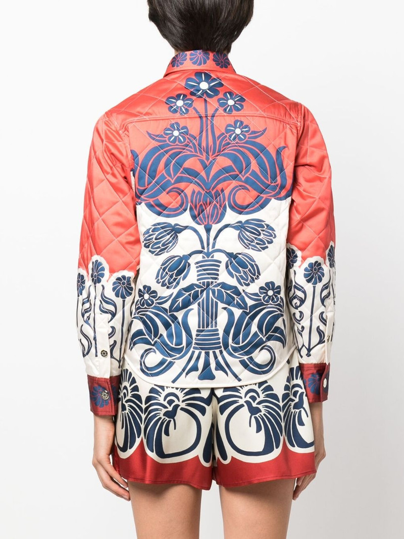 Edie floral-print quilted jacket 4
