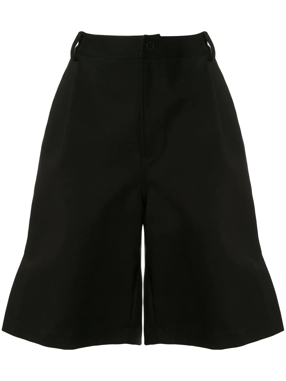 vented pleat shorts - 1