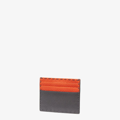 FENDI Multicolor leather card holder outlook