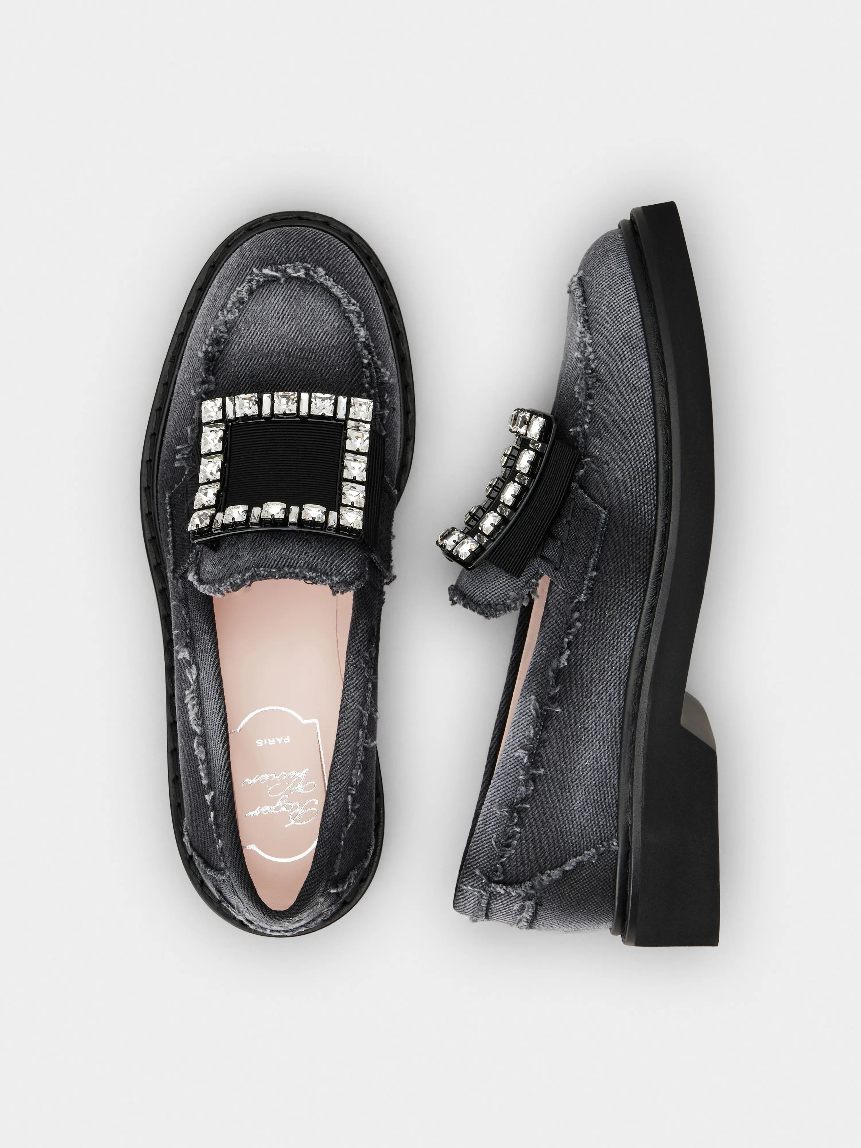 Viv' Rangers Loafers in denim - 4