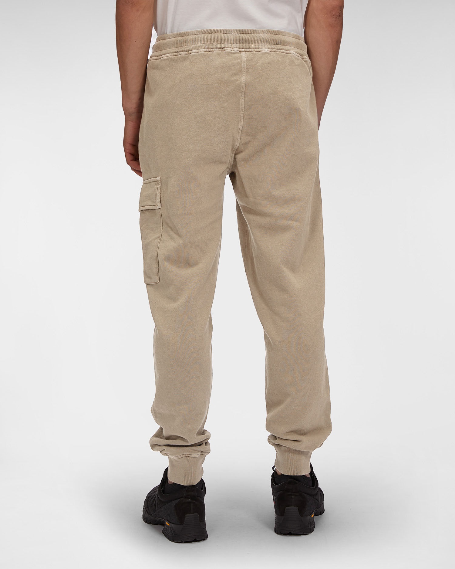 Cotton Fleece Cargo Sweatpants - 4