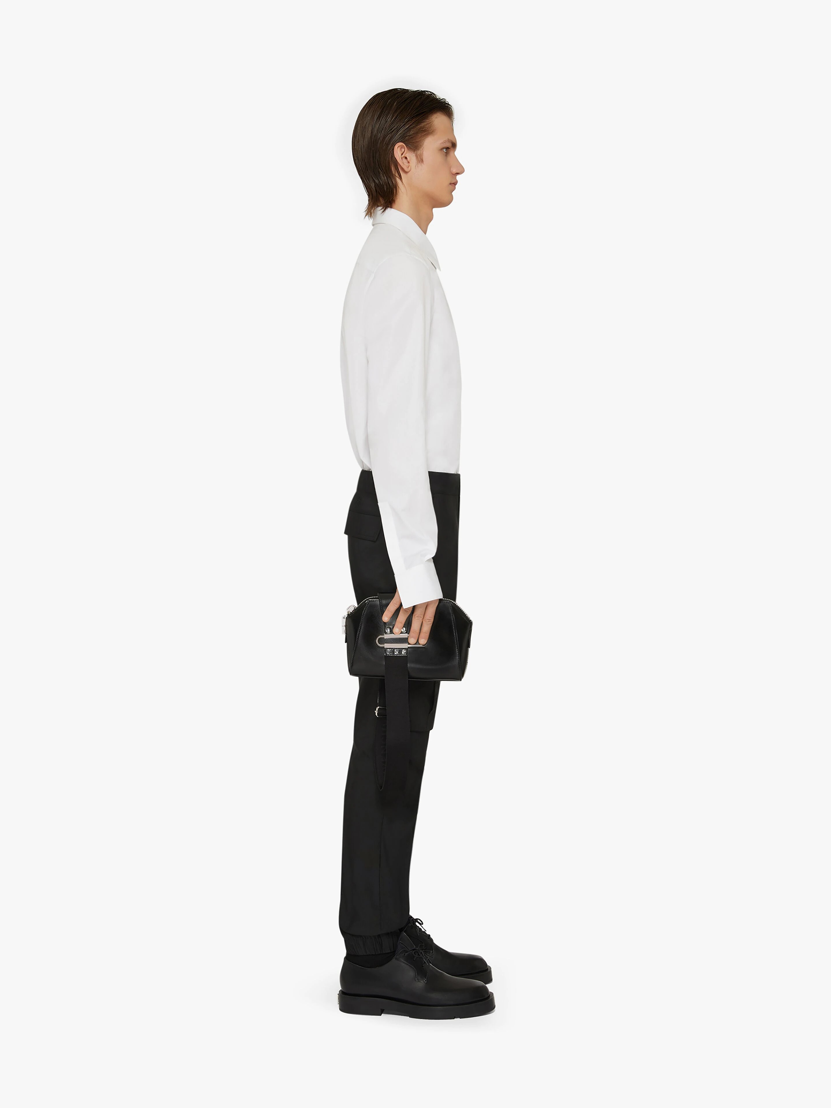 SHIRT IN POPELIN WITH ZIP - 3