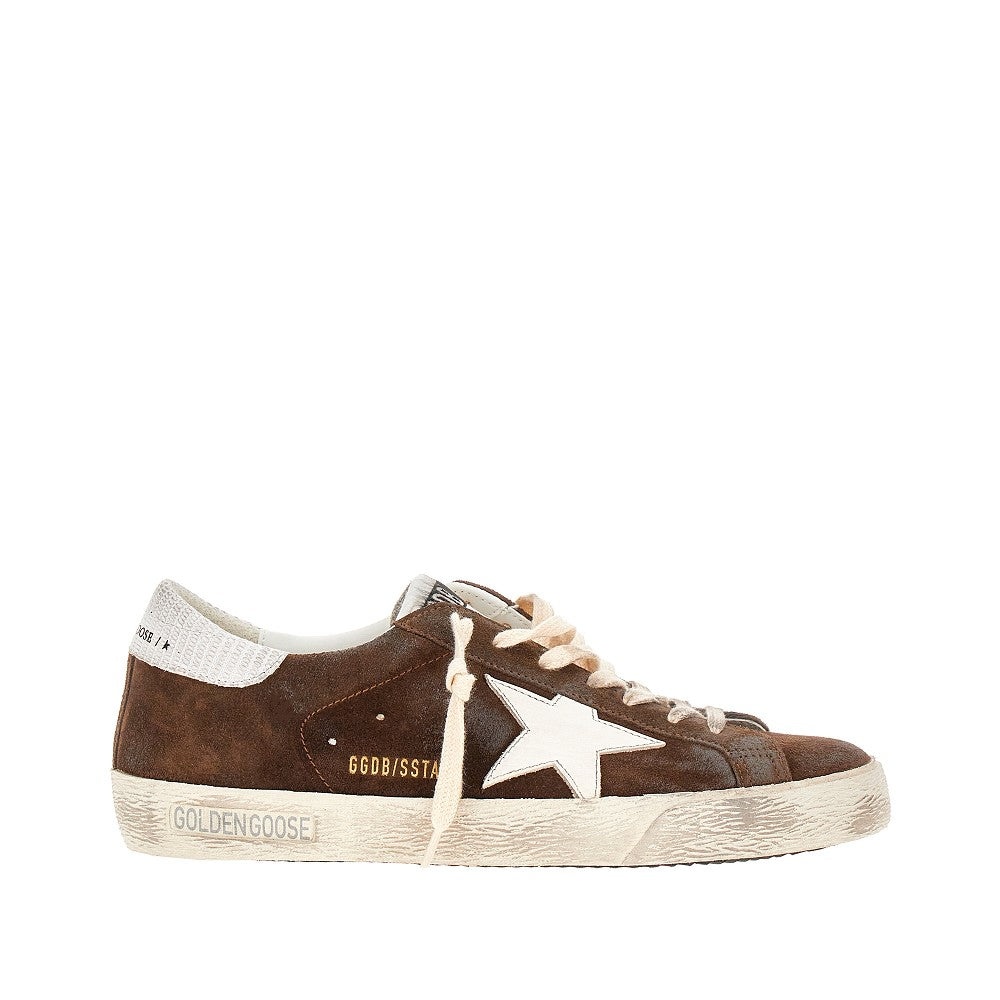 SUEDE LEATHER ' SUPER-STAR' SNEAKERS - 1