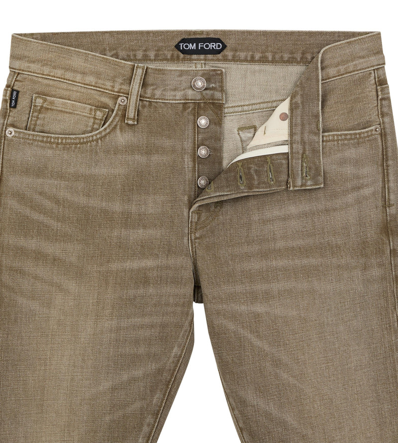 TOM FORD KHAKI STANDARD FIT DENIM outlook