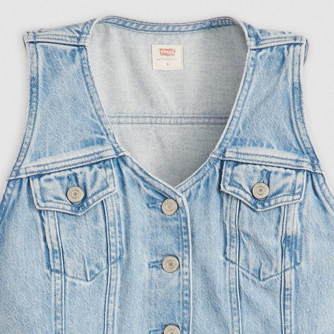 BELLA DENIM CORSET TOP - 6
