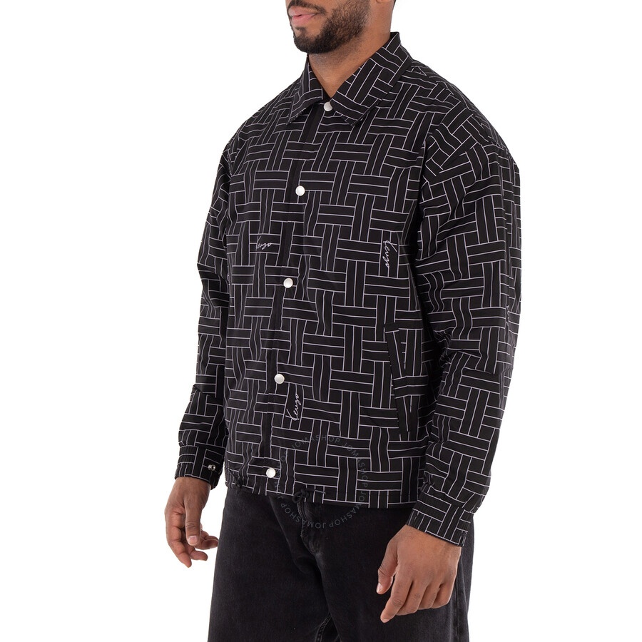 Kenzo Weave Print Long Sleeve Jacket - 2