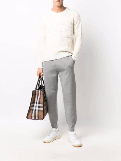 Sandro tapered home track trousers outlook