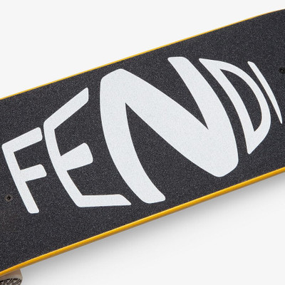 FENDI Black wooden longboard outlook