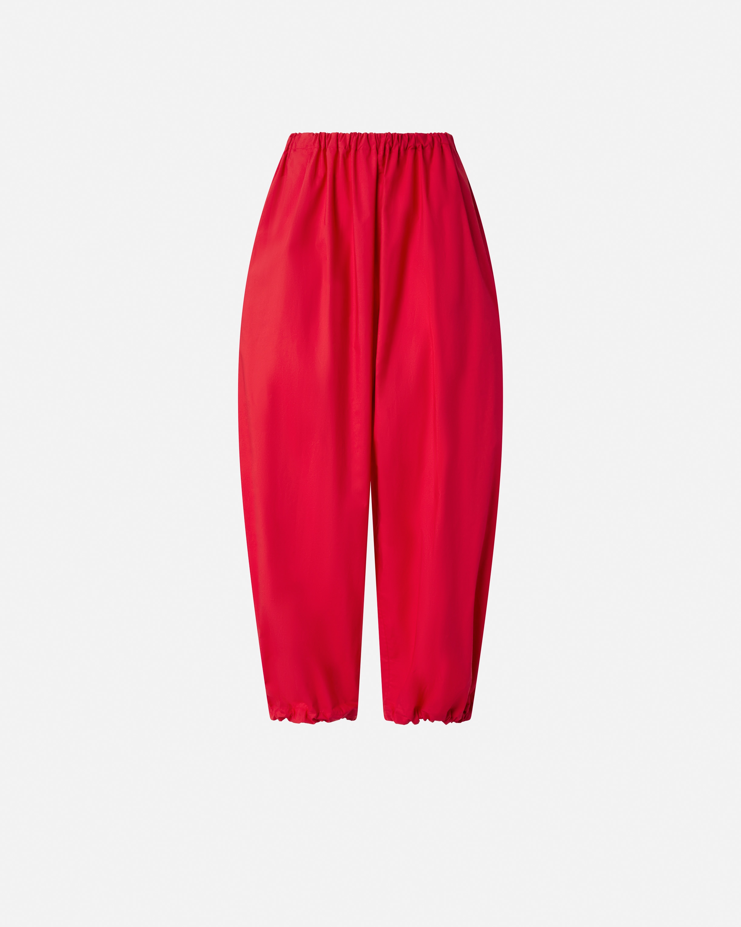 LIGHTWEIGHT BALLOON PANTS WITH DRAWSTRING - 1