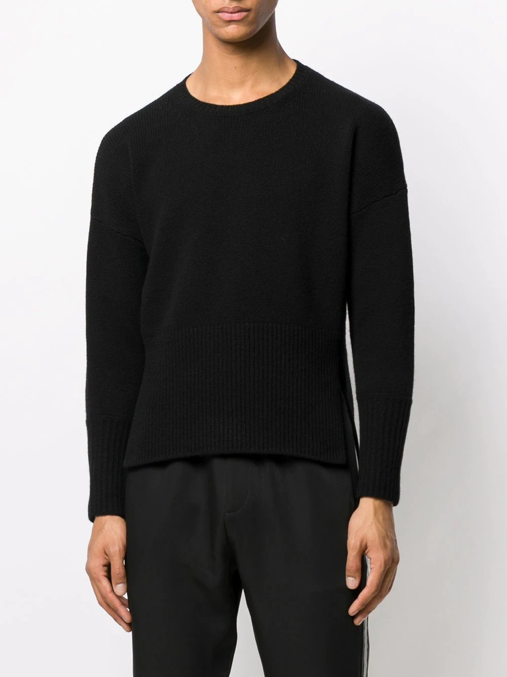 VLTN jacquard knit sweater - 3