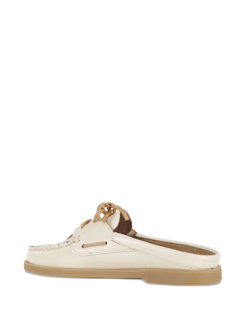 slip-on leather mules 3