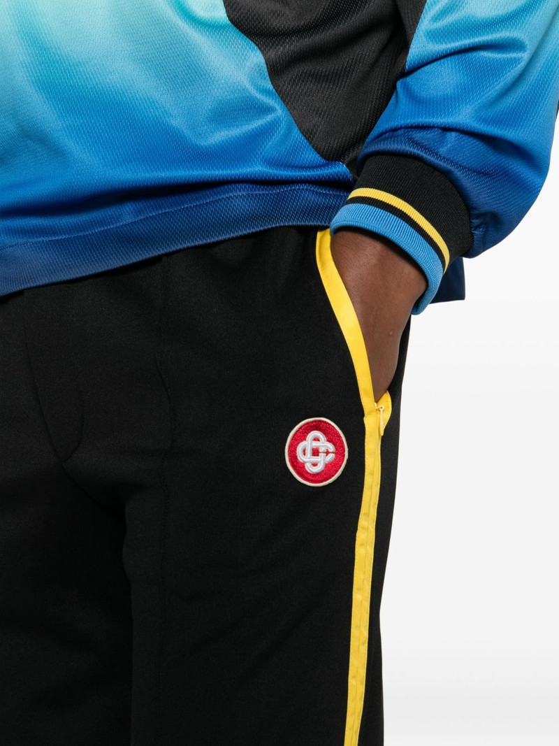 stripe logo trousers 5