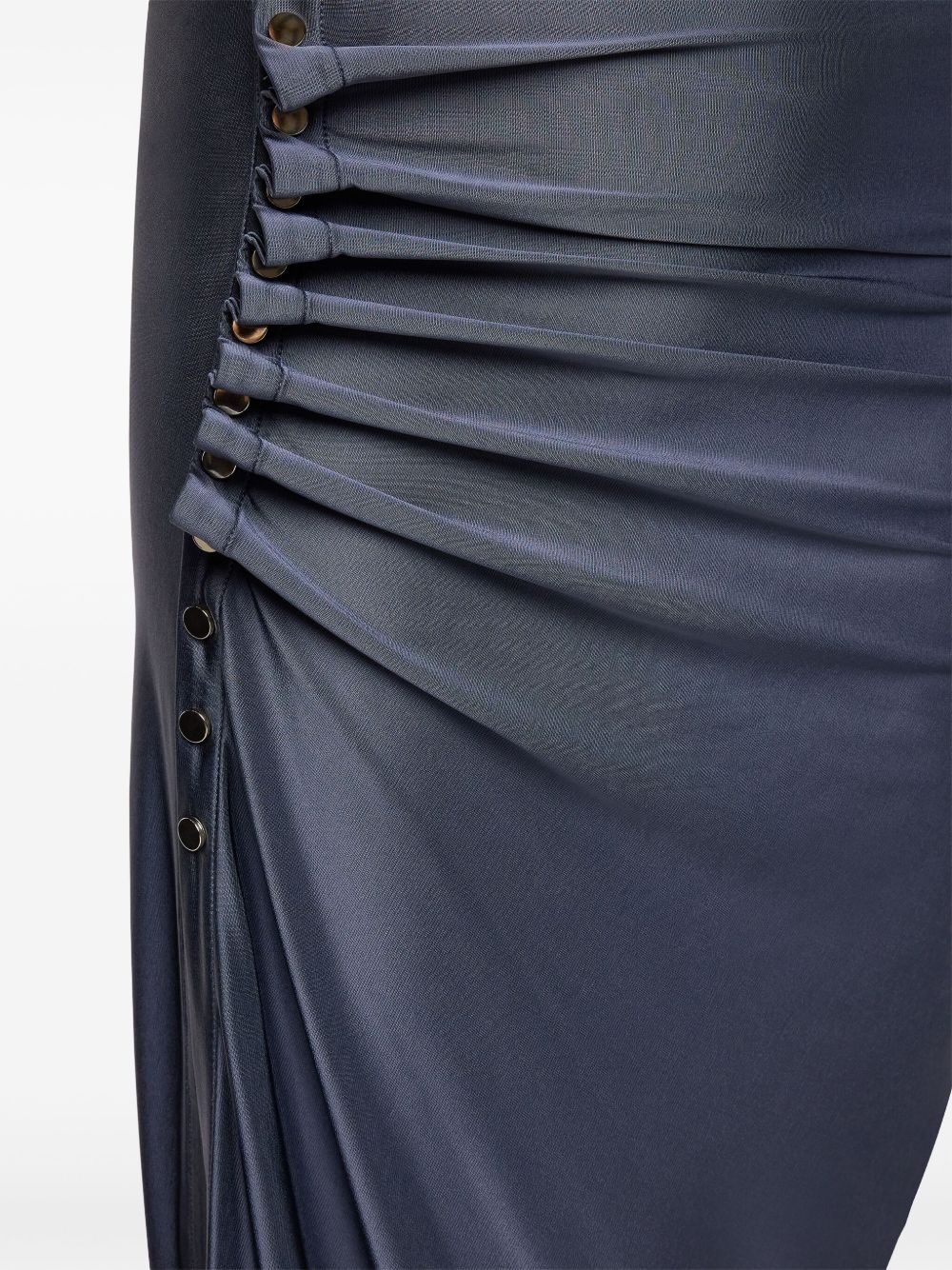 draped-detail skirt - 6