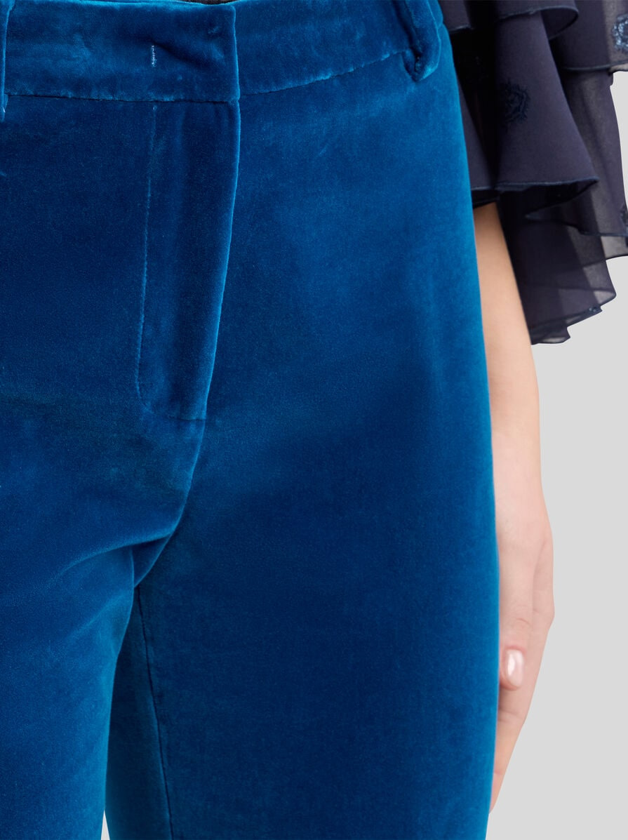 COTTON VELVET TROUSERS - 3