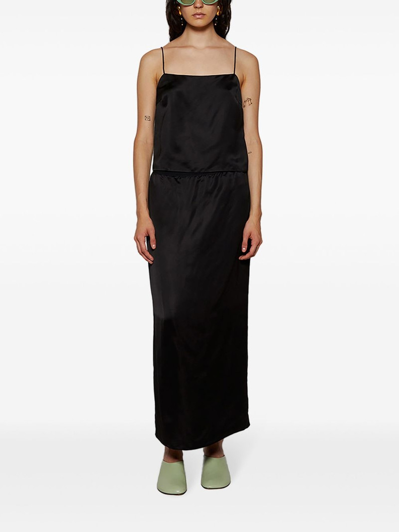 WARDROBE.NYC sleeveless satin top outlook