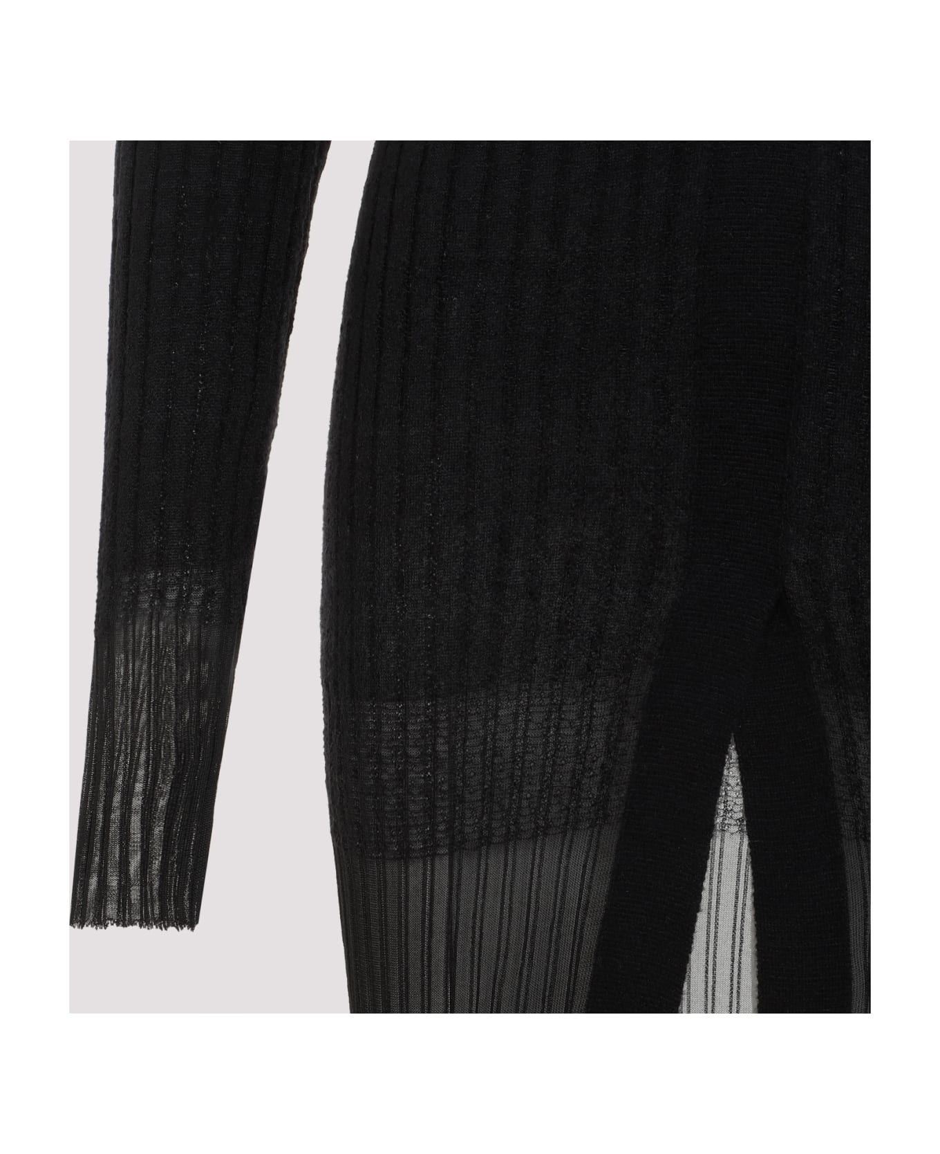Dress In Black Polyamide - 5