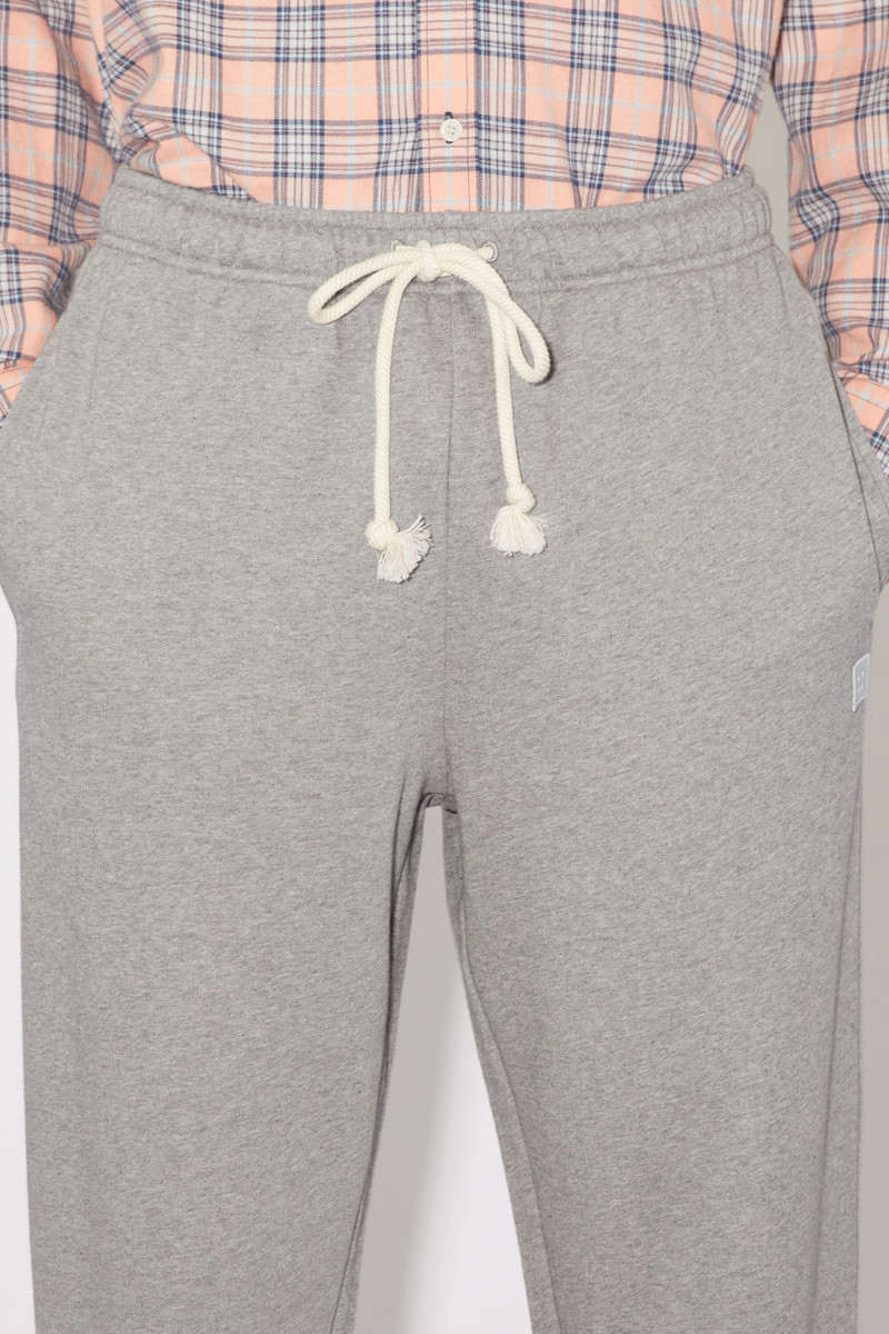 Cotton sweatpants - Light Grey Melange 5