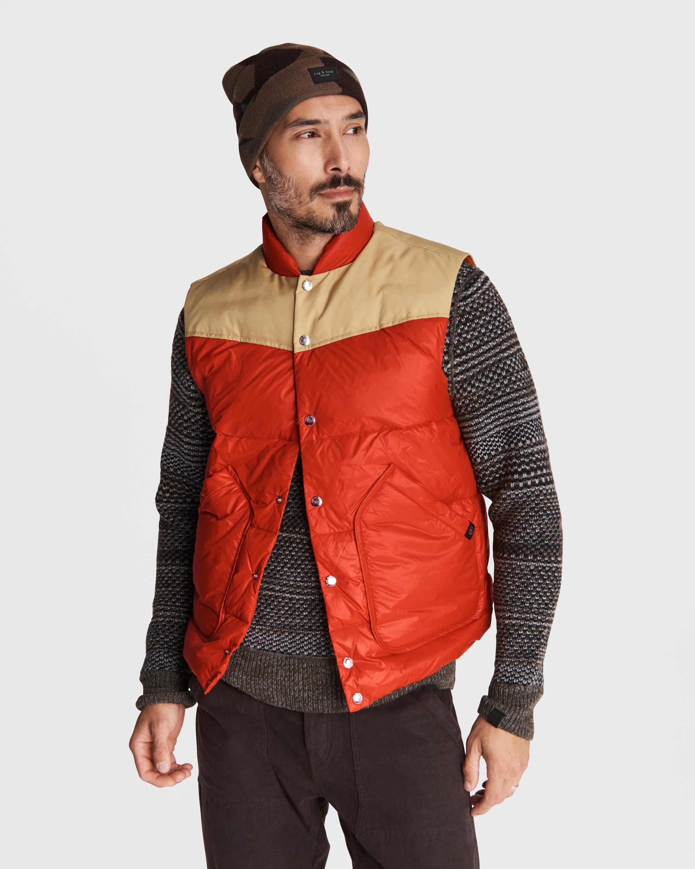 Down Filled Nylon Shield Vest
Oversized Fit Vest - 2