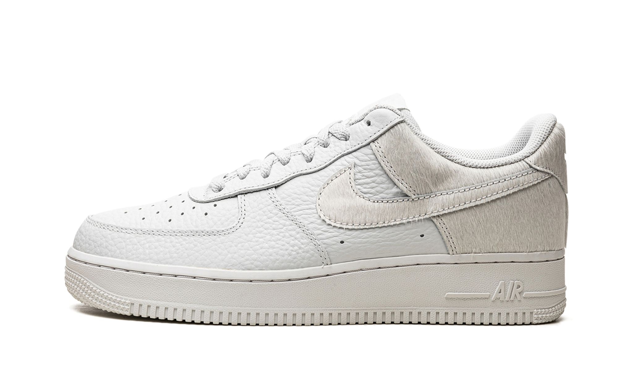 AIr Force 1 "White Pony Hair Heel" - 1