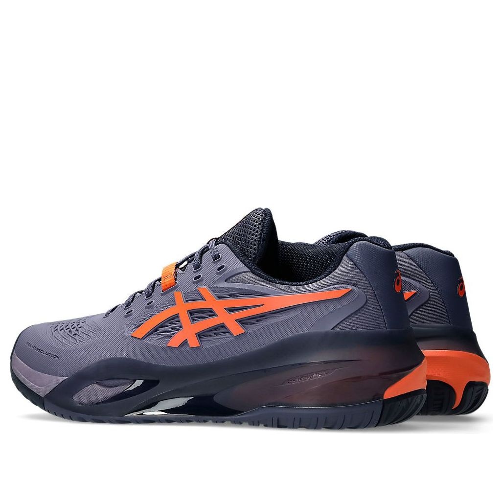 ASICS Gel-Resolution X Wide 'Greyish Purple Nova Orange' 1041A487-500 - 4