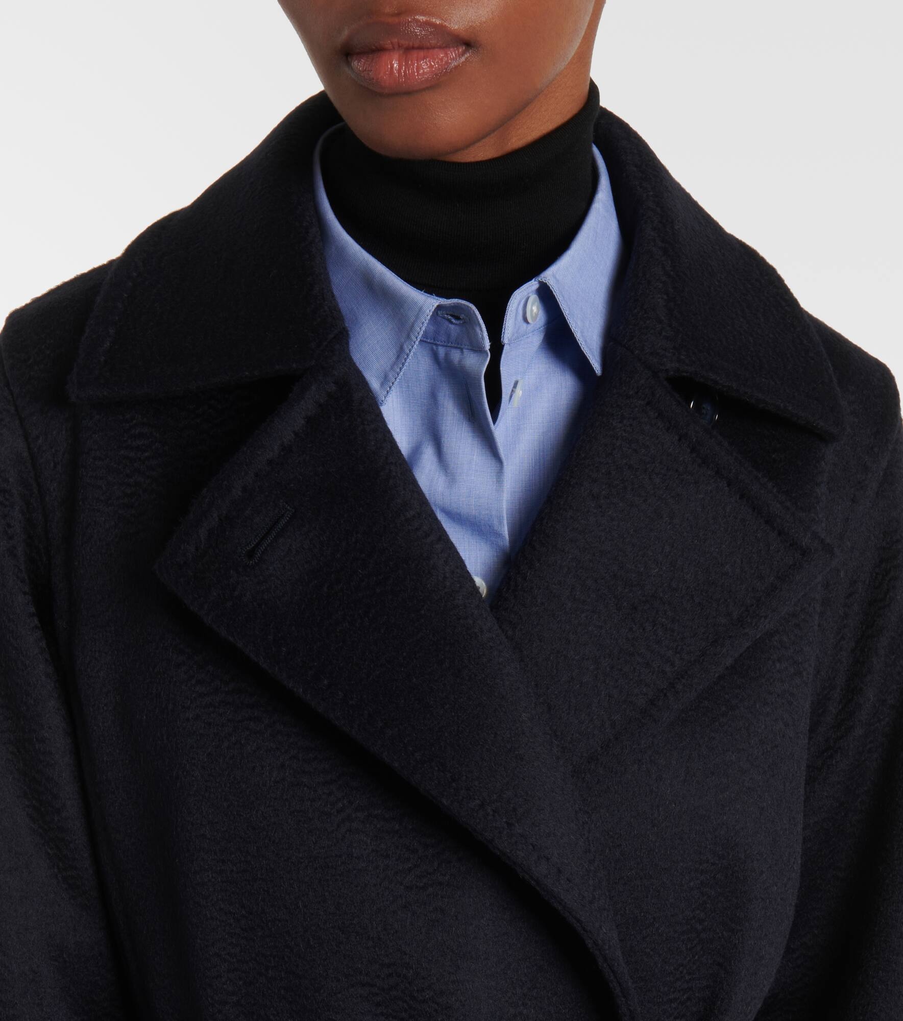 Manuela Icon belted wool coat - 4