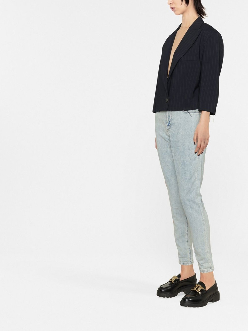 distressed-effect denim jeans 3