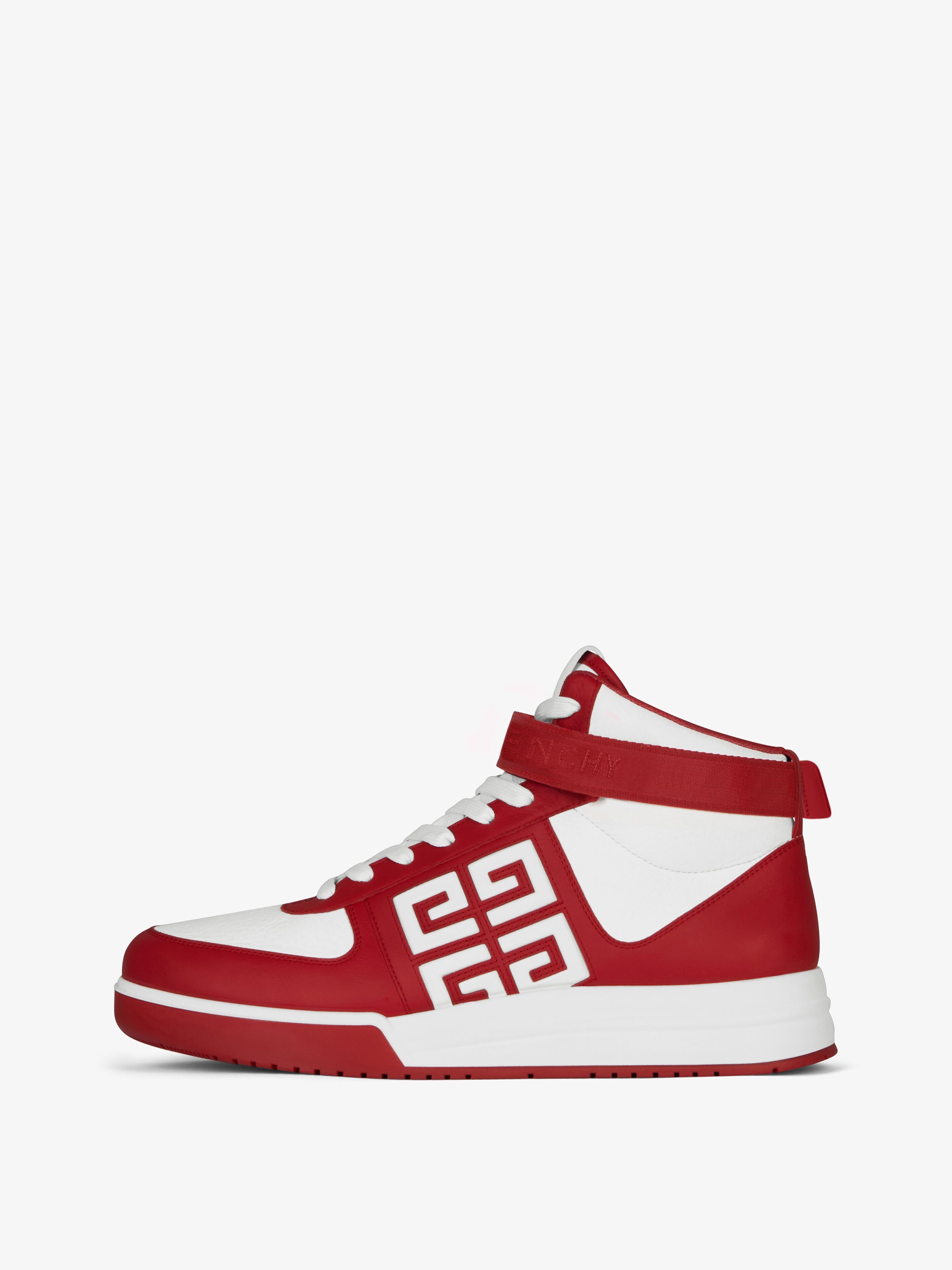 G4 HIGH TOP SNEAKERS IN LEATHER - 3