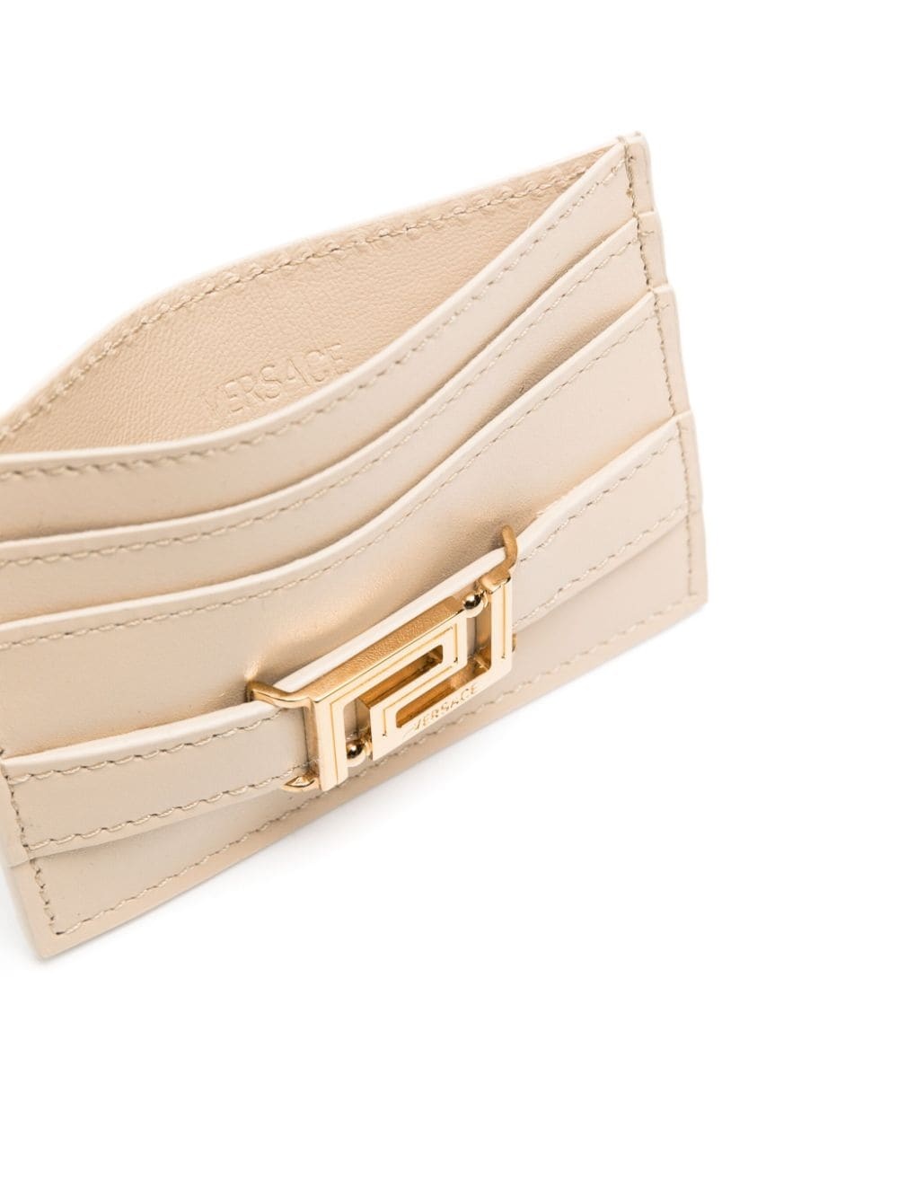 Greca Goddess leather cardholder - 3