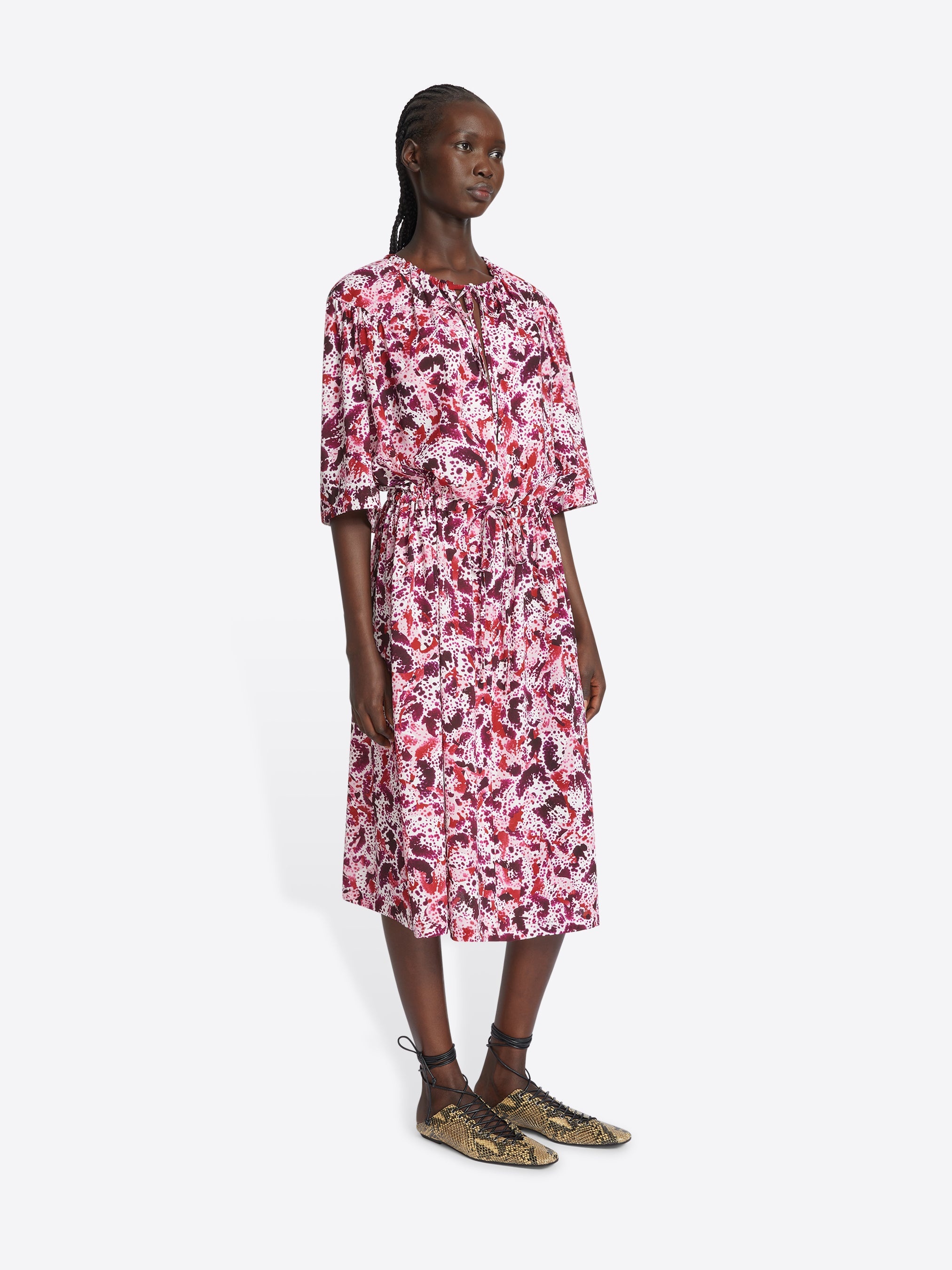 PRINTED DRESS - 3