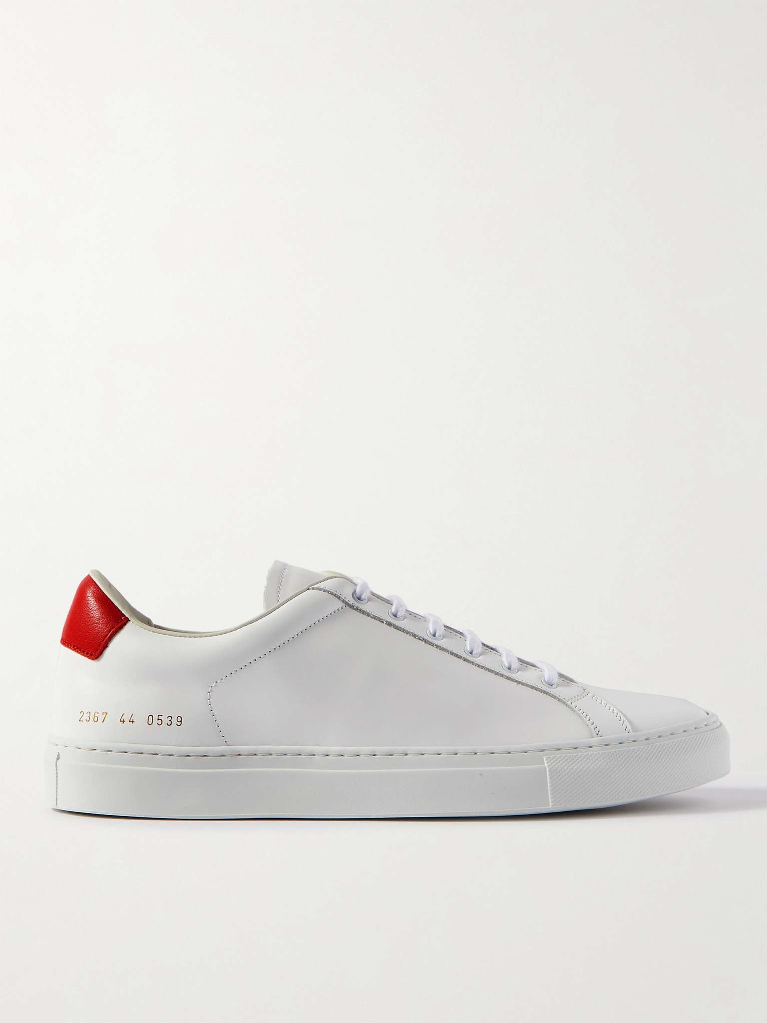 Retro Low Leather Sneakers - 1