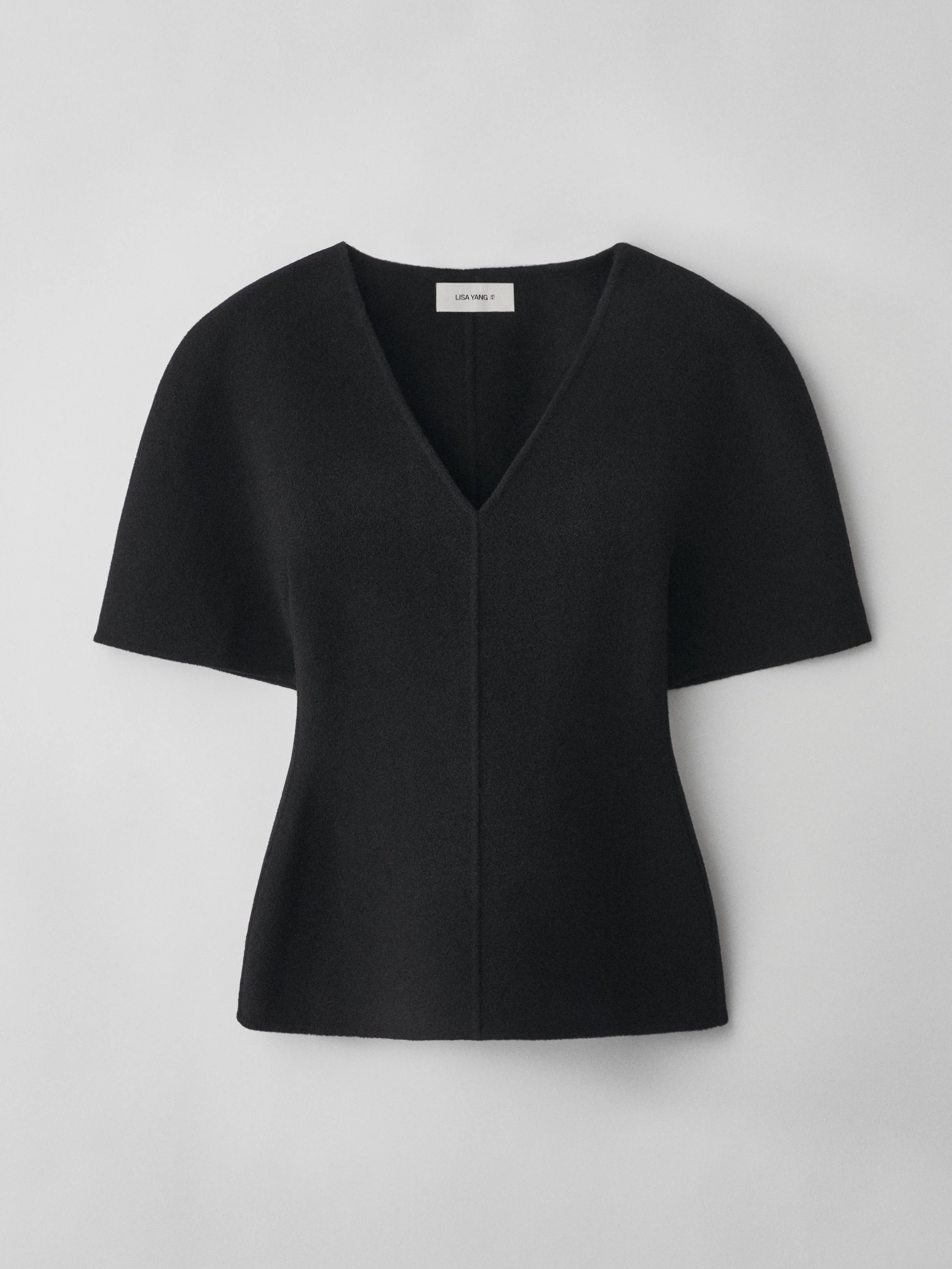 Doublé V Neck Top - 1