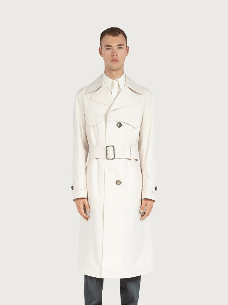 FERRAGAMO SINGLE BREASTED TRENCH outlook