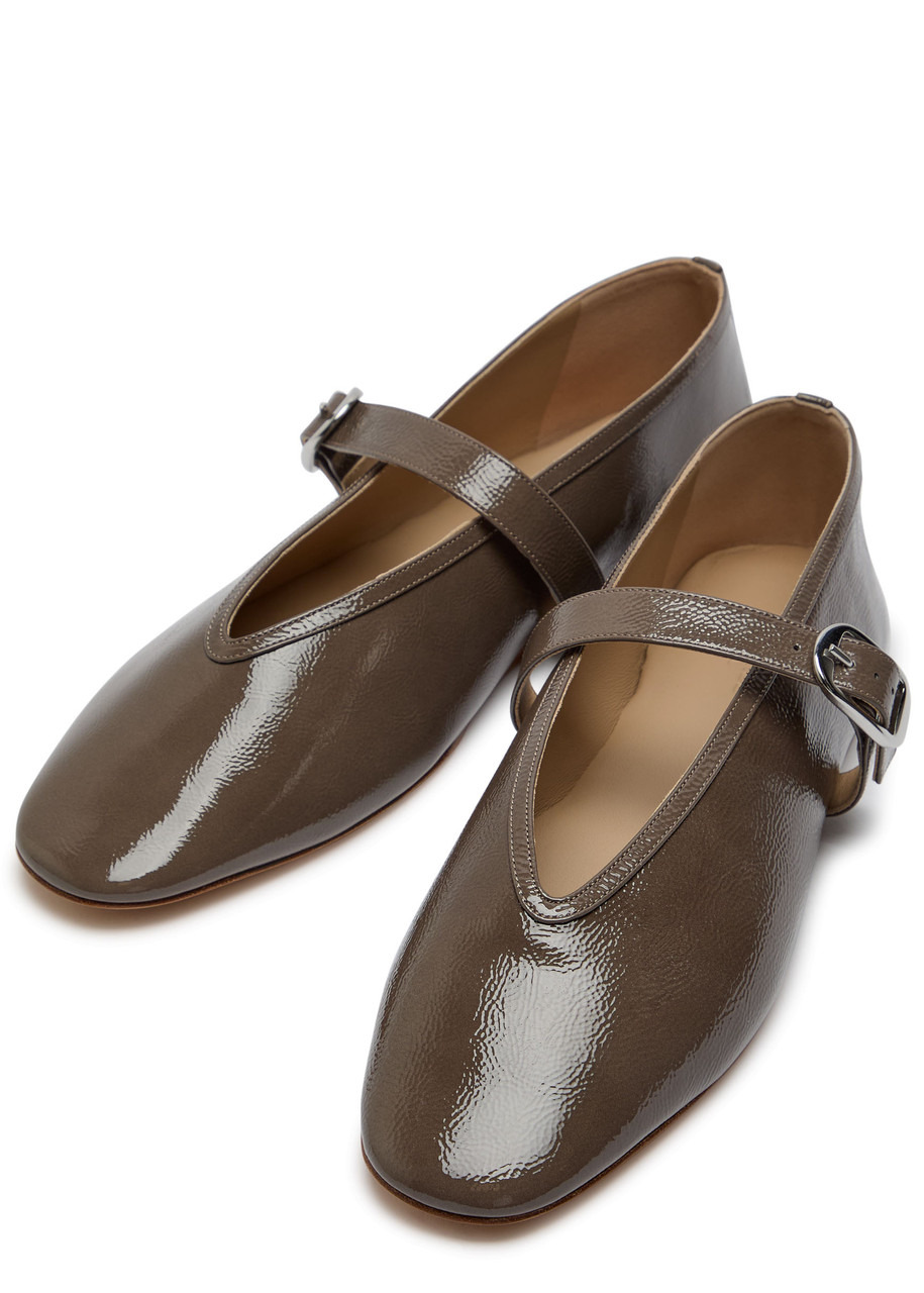LE Monde Beryl Stella Patent Leather Ballet Flats - 3