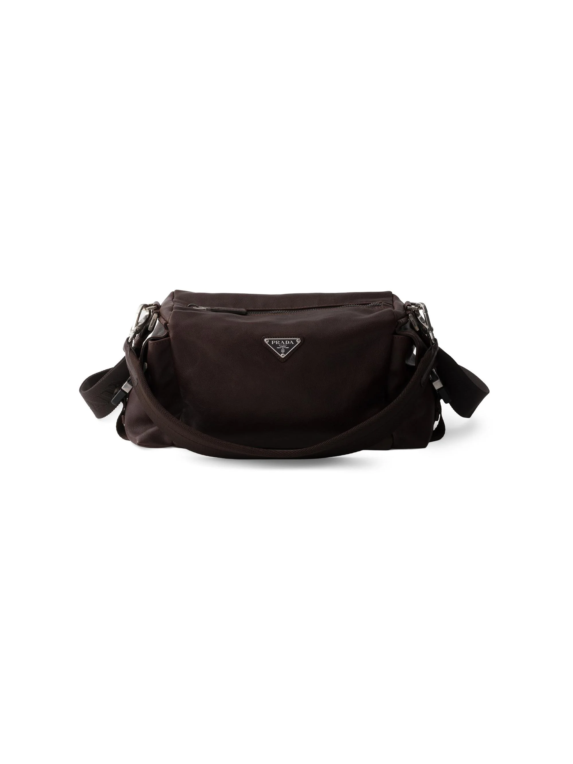 Men's Explore Leather Bag - Brown - 1