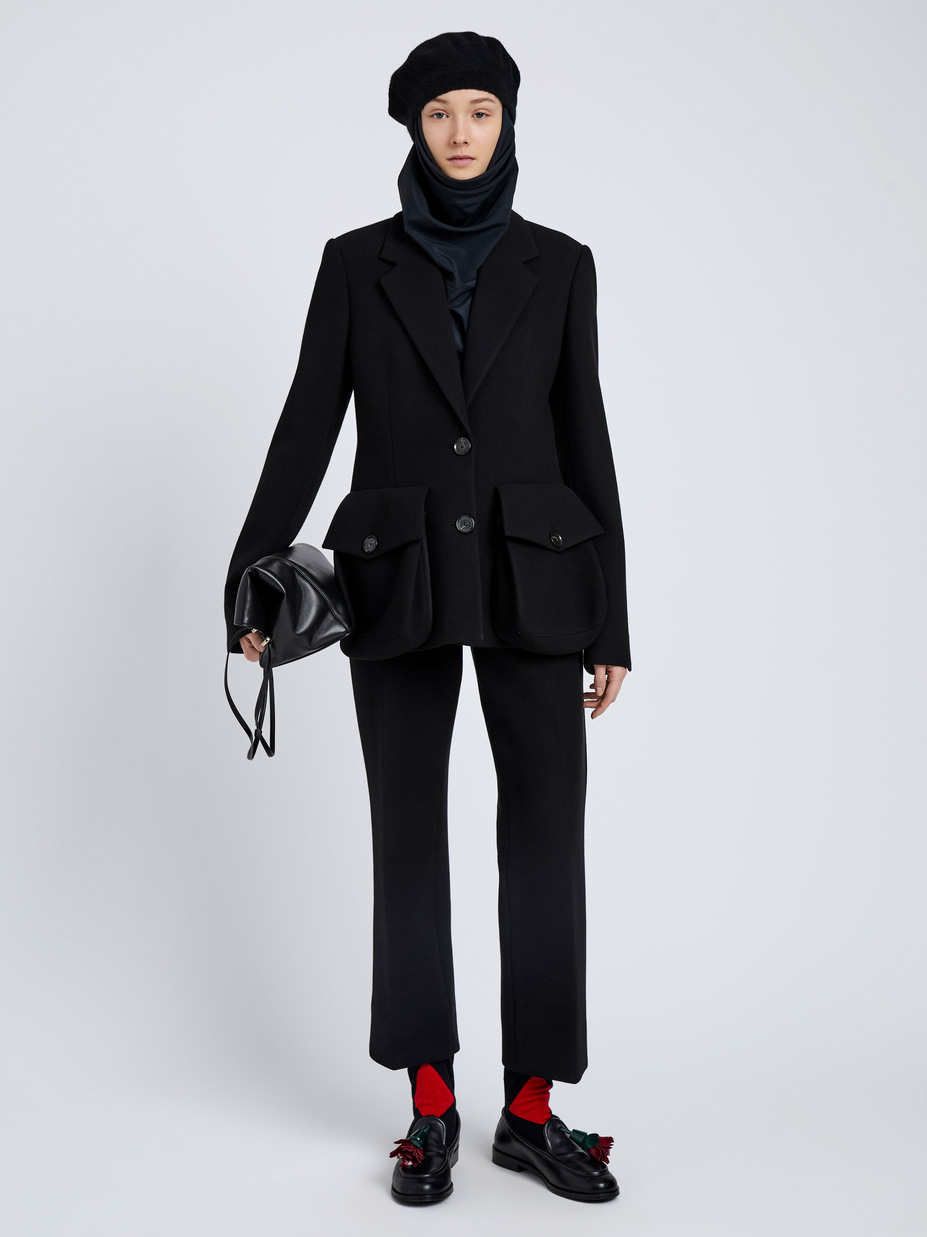 Ismene Pant in Wool Scuba - 2