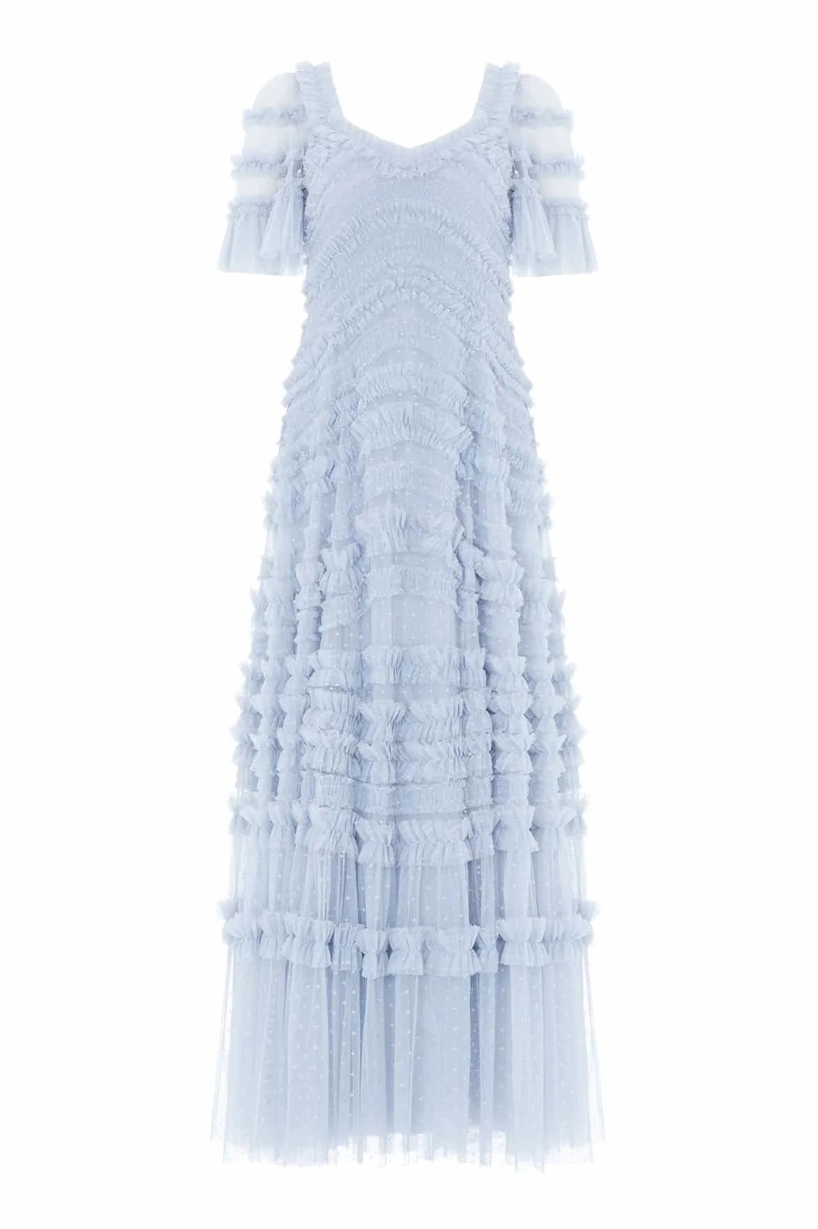 Amara Ruffle Gown - 1