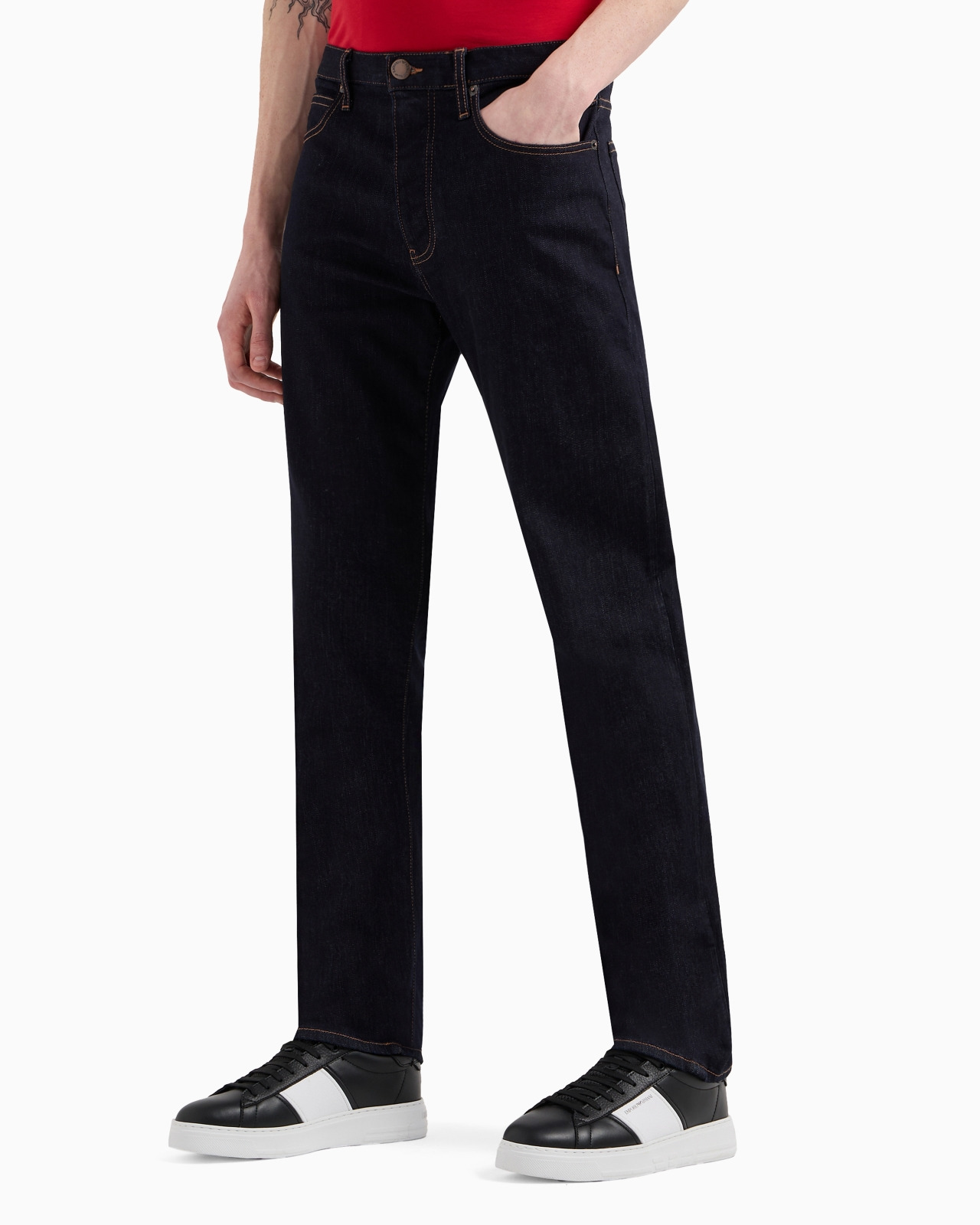 J21 Regular-fit jeans in washed 11.5 oz comfort denim - 4