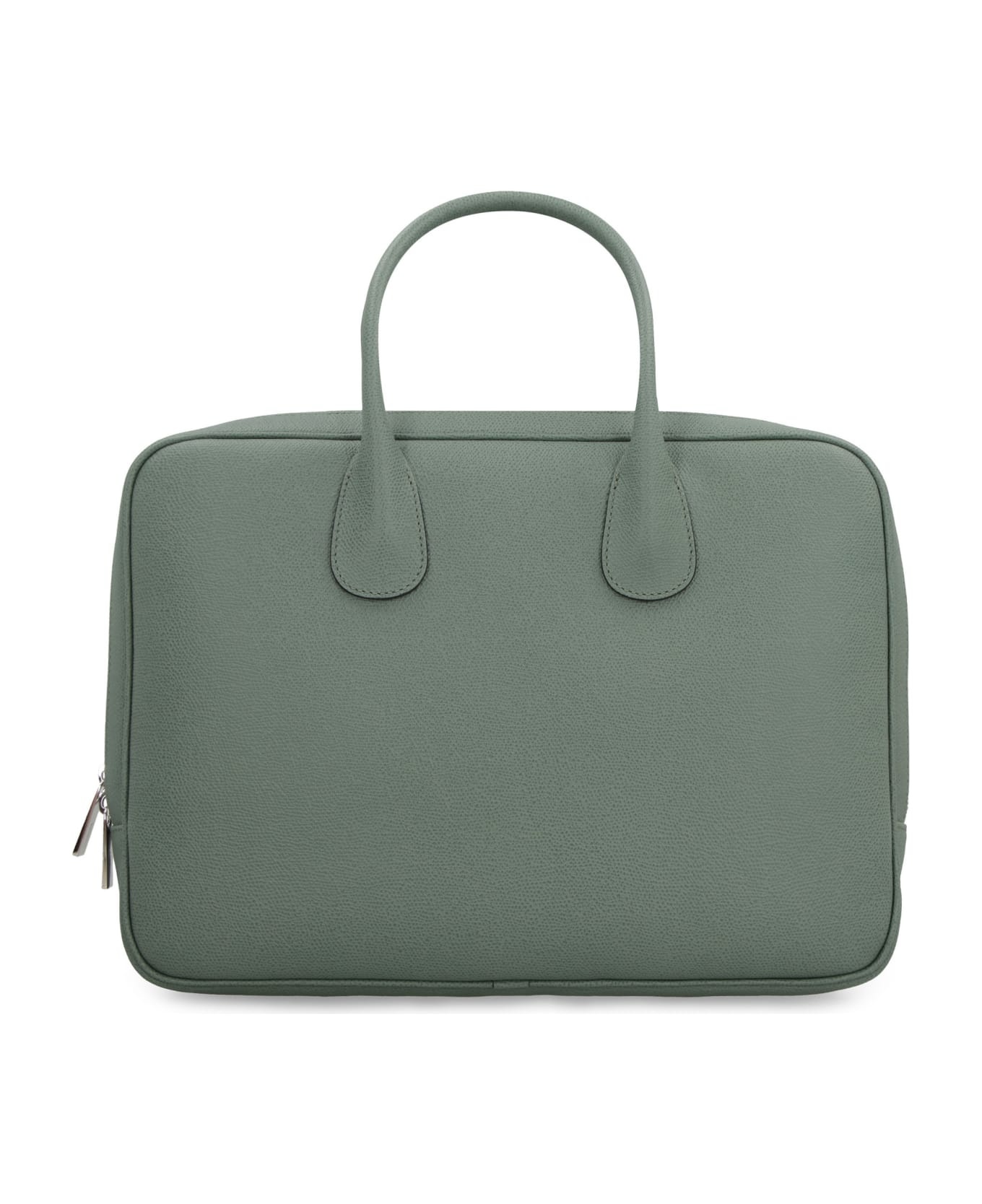 My Logo Leather Briefcase - 4