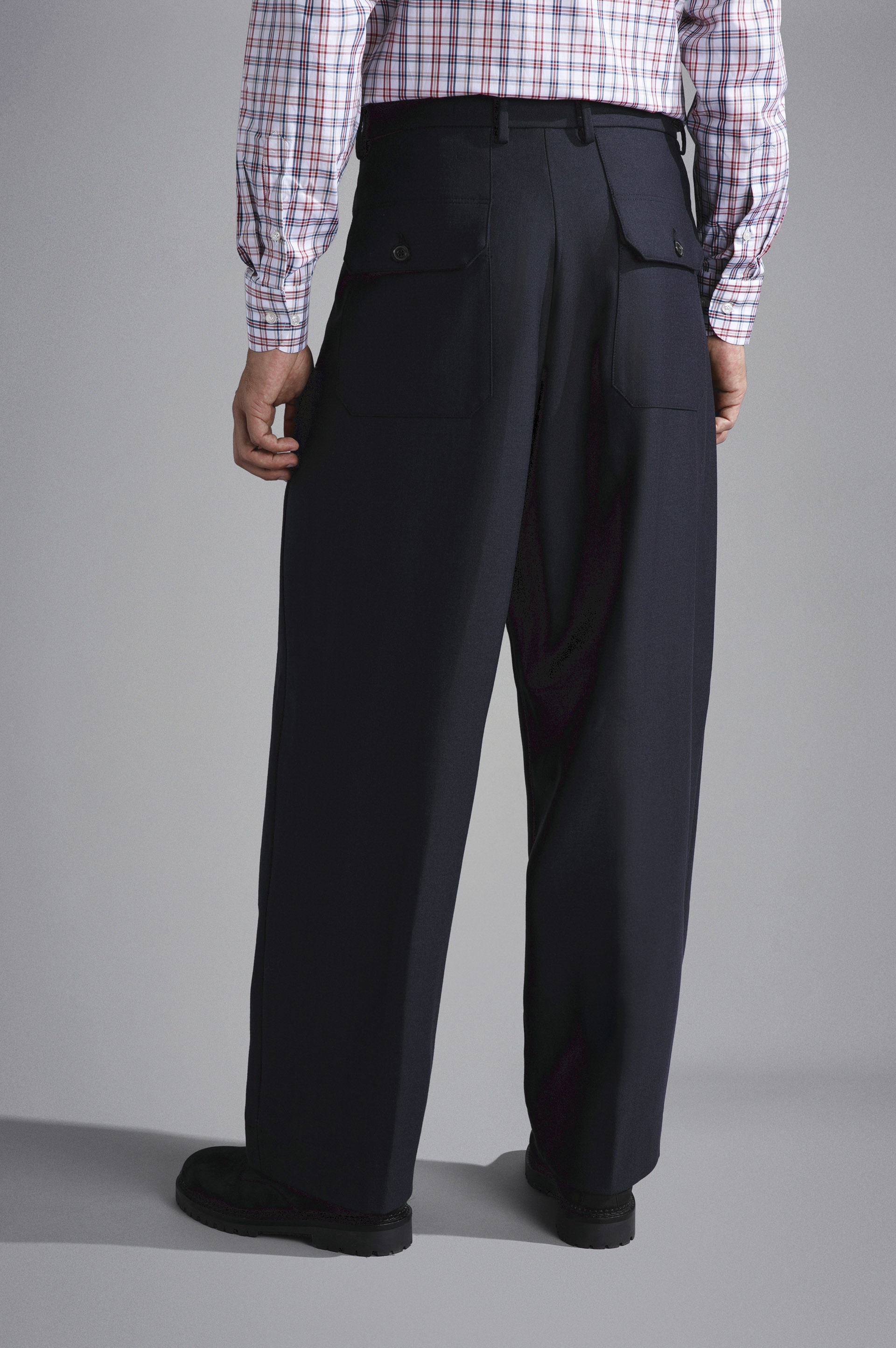 TECHNICAL WOOL TROUSERS - 3