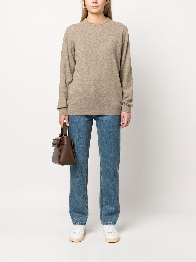 Barbour embroidered-logo wool jumper outlook