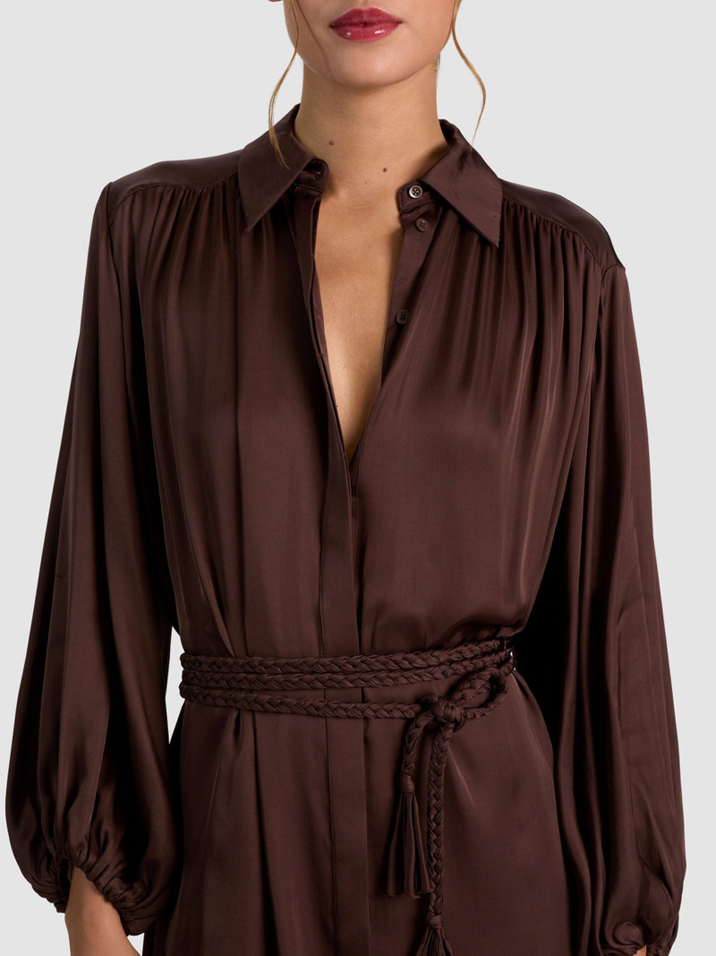 MARGAUX TIE FRONT MINI DRESS 2