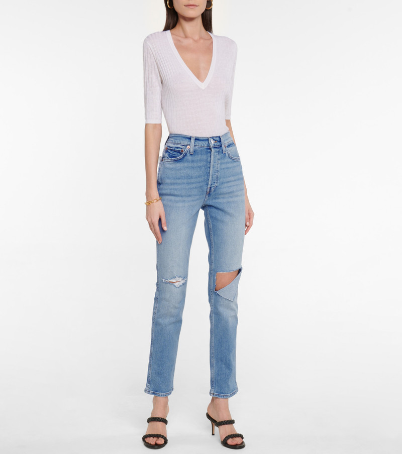 RE/DONE 80s high-rise slim jeans outlook