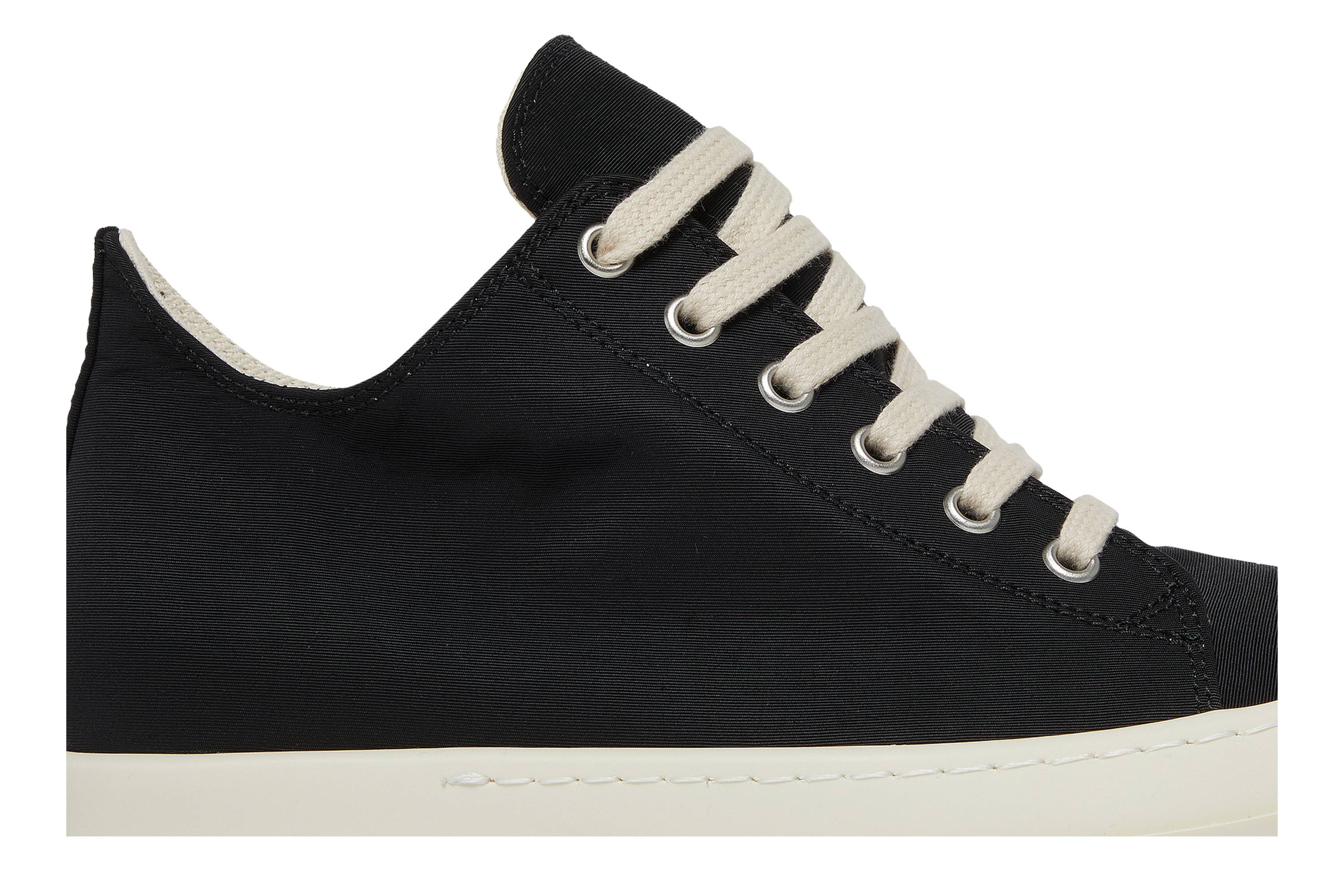 Rick Owens Wmns DRKSHDW Fogachine Cotton Nylon Low 'Black Milk' - 2