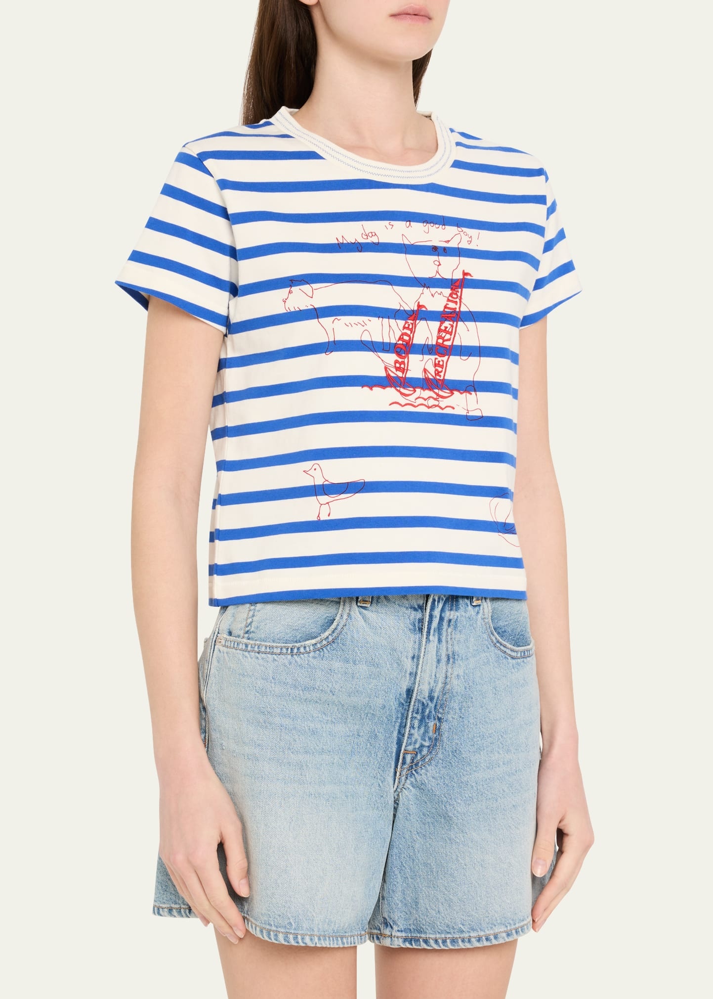 Margate Sails Striped Tee - 4