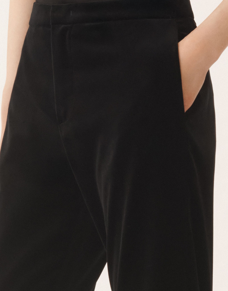 Montefalco trousers in velvet 5