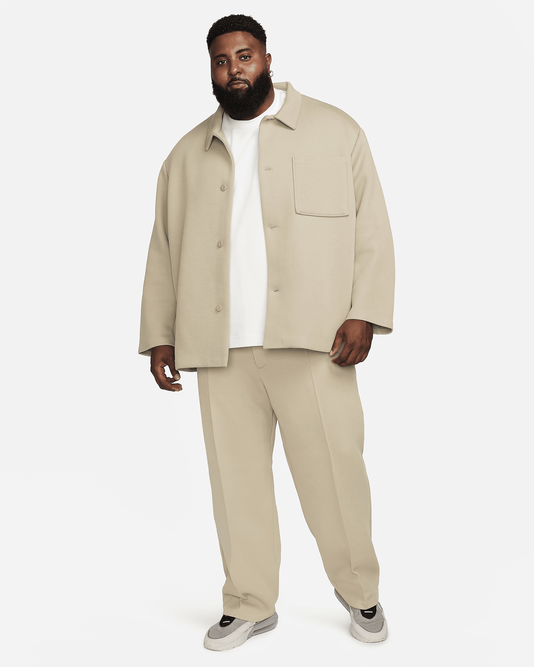 Nike Sportswear Tech Fleece Reimagined Men's Oversized Shacket - 19